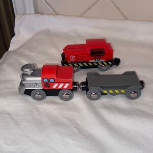 HAPE train and transportation 3 pieces straight